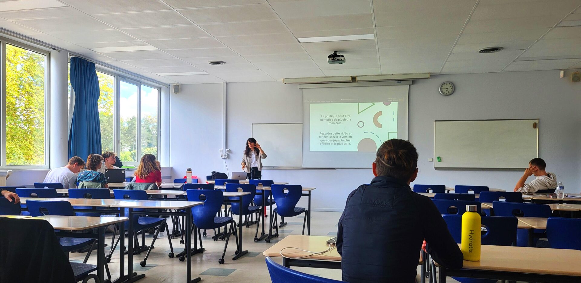 Le mardi 22 octobre, l’UFR STAPS de Nancy a eu l’honneur d’accueillir Mme Jenna Lorusso pour un workshop spécialement organisé pour les étudiants de la filière Education et Motricité, présentant un outil de formation sur l’engagement politique.