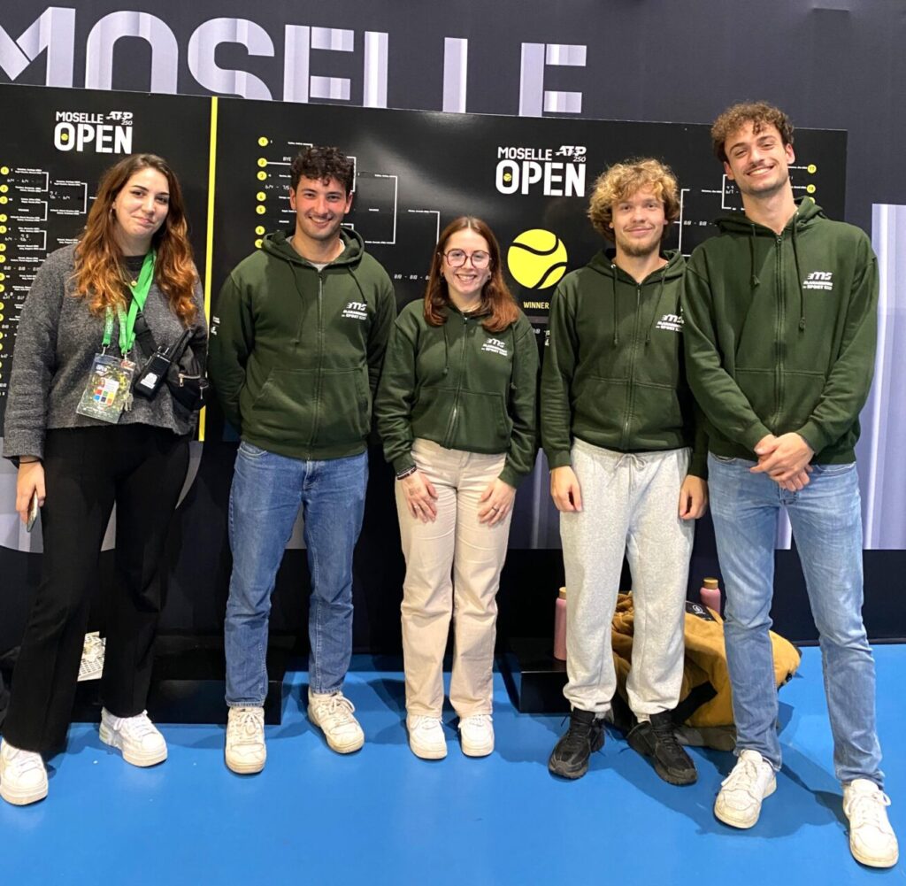 Etudiants de l'UFR STAPS Nancy au Moselle Open.