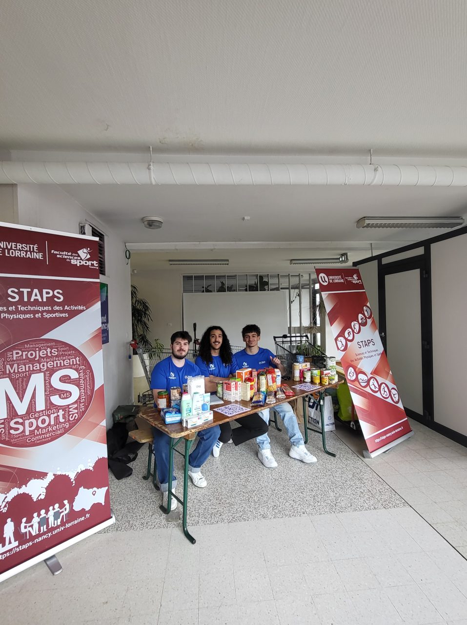 Smash La Faim – 31 mars 2026  Un événement solidaire visant à récolter des denrées alimentaires et des produits d’hygiène, redistribués aux étudiants dans le besoin grâce à l’association Cop1.